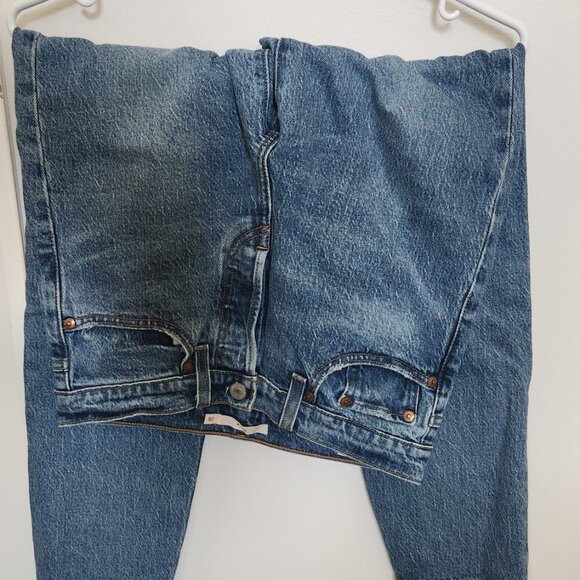 Levi's Premium Wedgie Icon Fit Crop Jeans - These Dreams - Picture 5 of 10